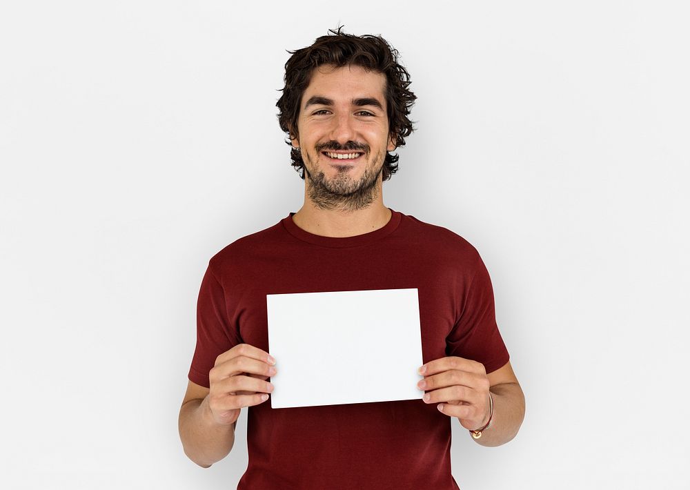 Man Cheerful Smiling Portrait Concept