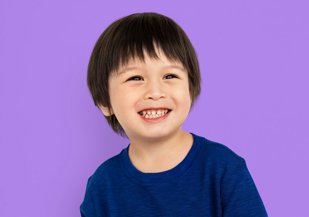 Little Kid Boy Smile Happy Concept