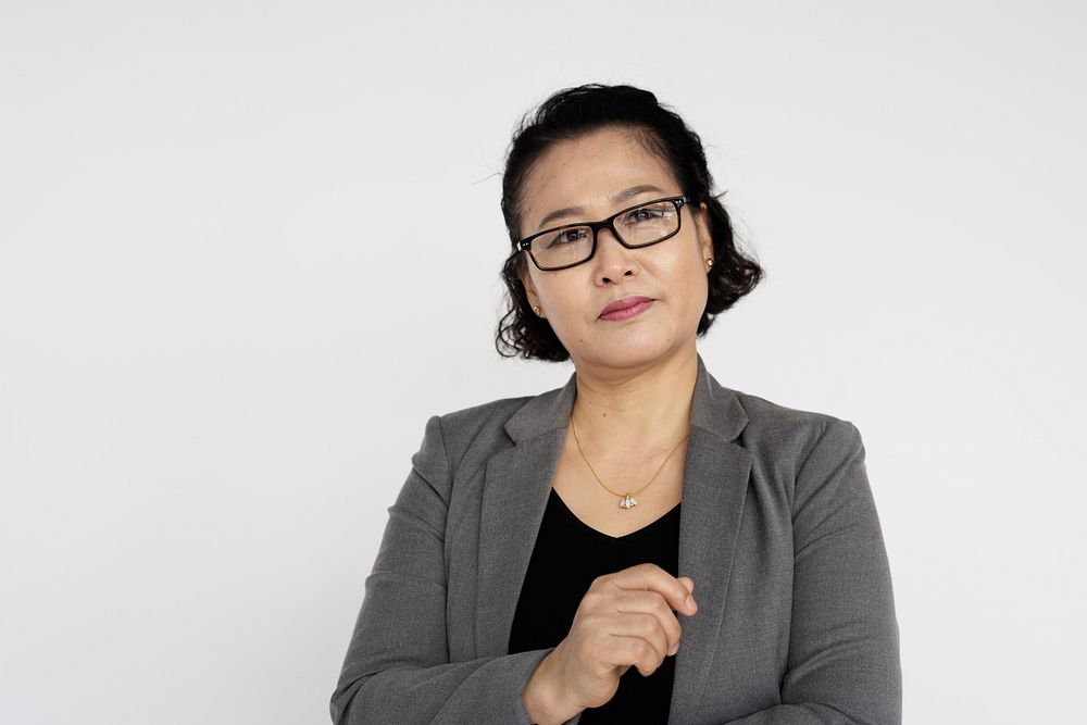 Portrait of a mature Asian businesswoman