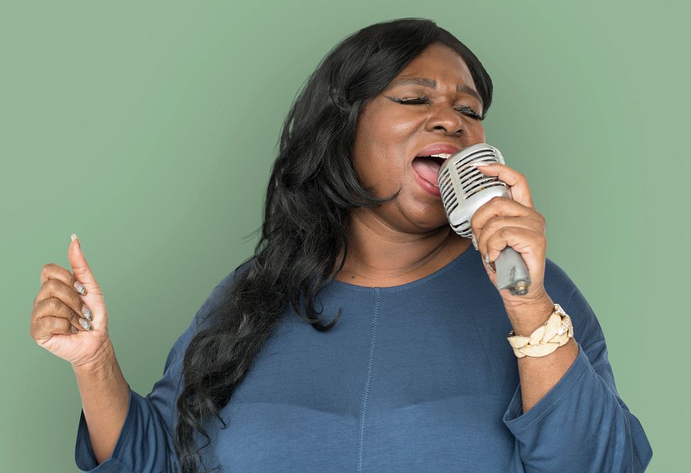 African Descent Woman Singing