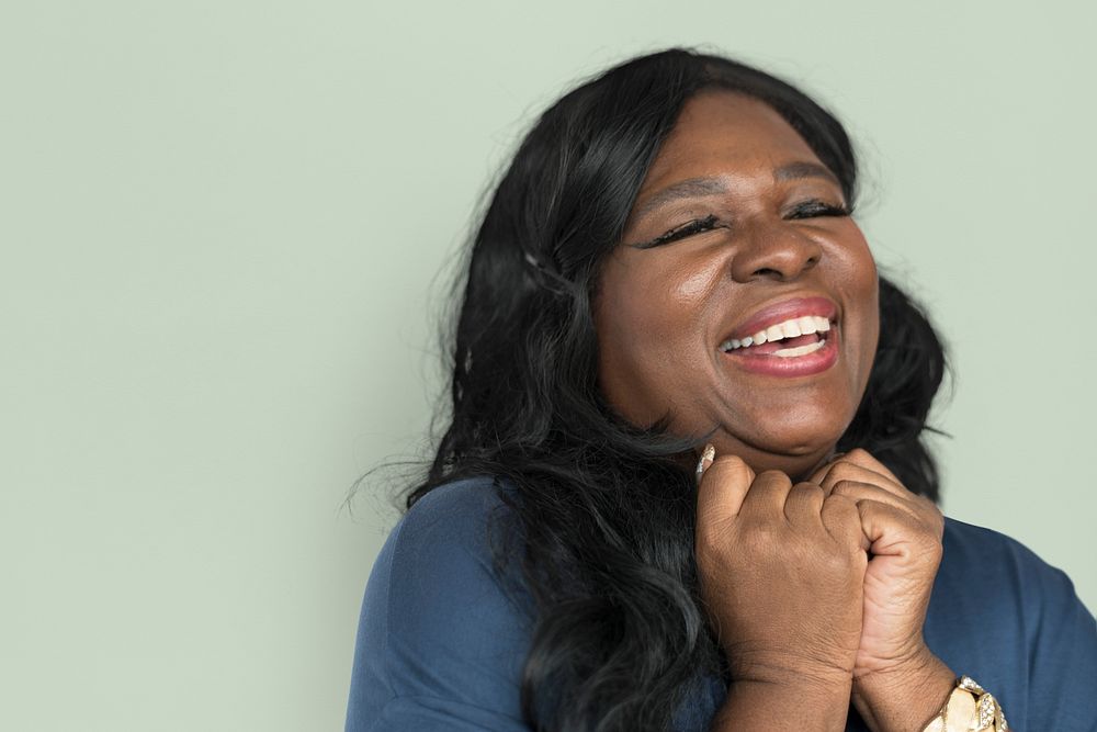 African Woman Studio Shoot Portrait People Race