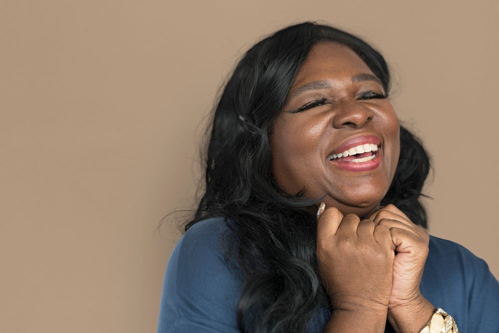 African Woman Studio Shoot Portrait People Race