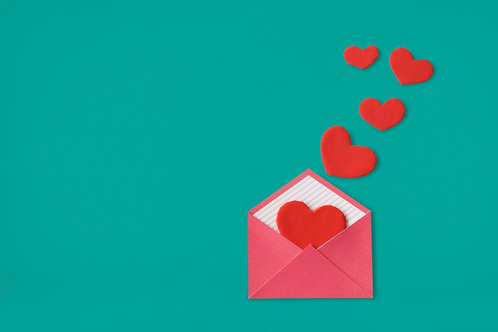 Love Letter Heart Floating Mail Correspondence Relationship