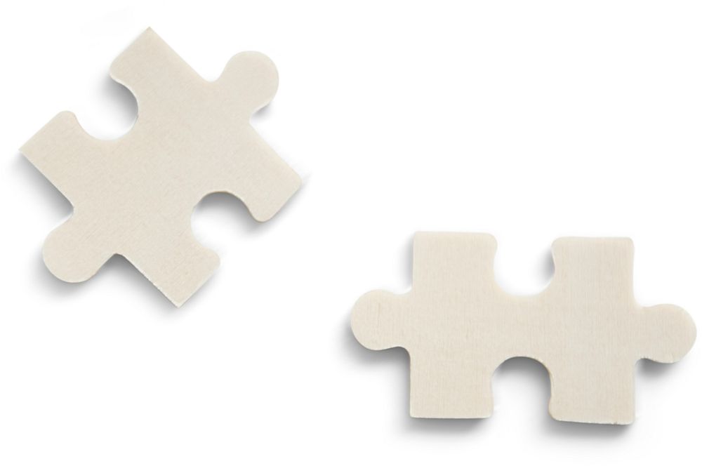 Jig Saw Puzzle Isolated Pieces
