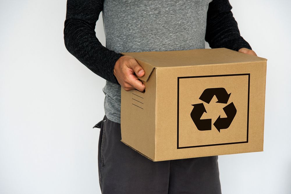 Recyclable parcel