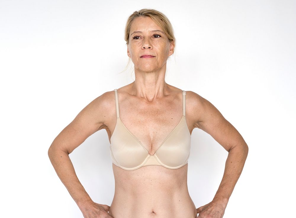 Woman Underwear Naked Show Body