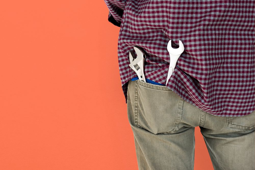 Male Mechanic Engineer Tools Pocket