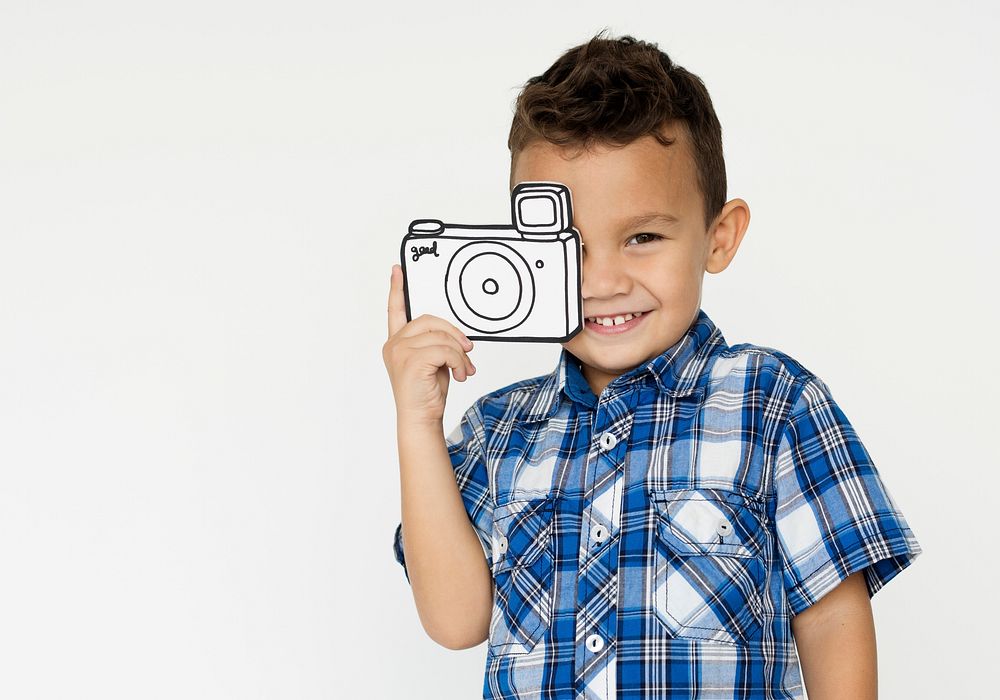 Boy Photographer Camera Hobby Leisure