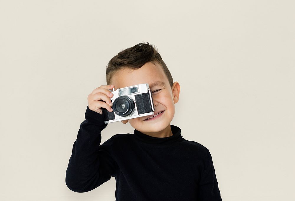 Little Boy Camera Photography Smiling | Premium Photo - rawpixel