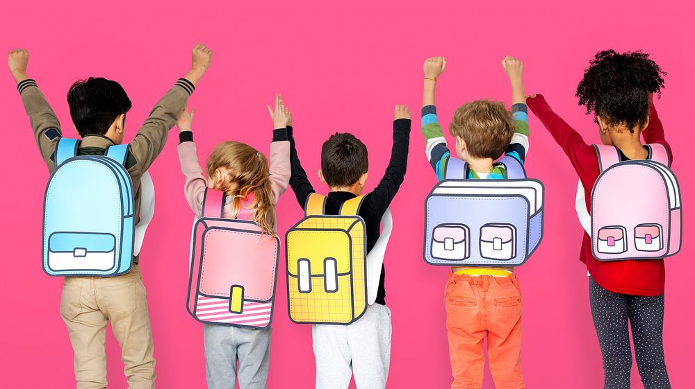 Lots of friends at school. Friendly School.