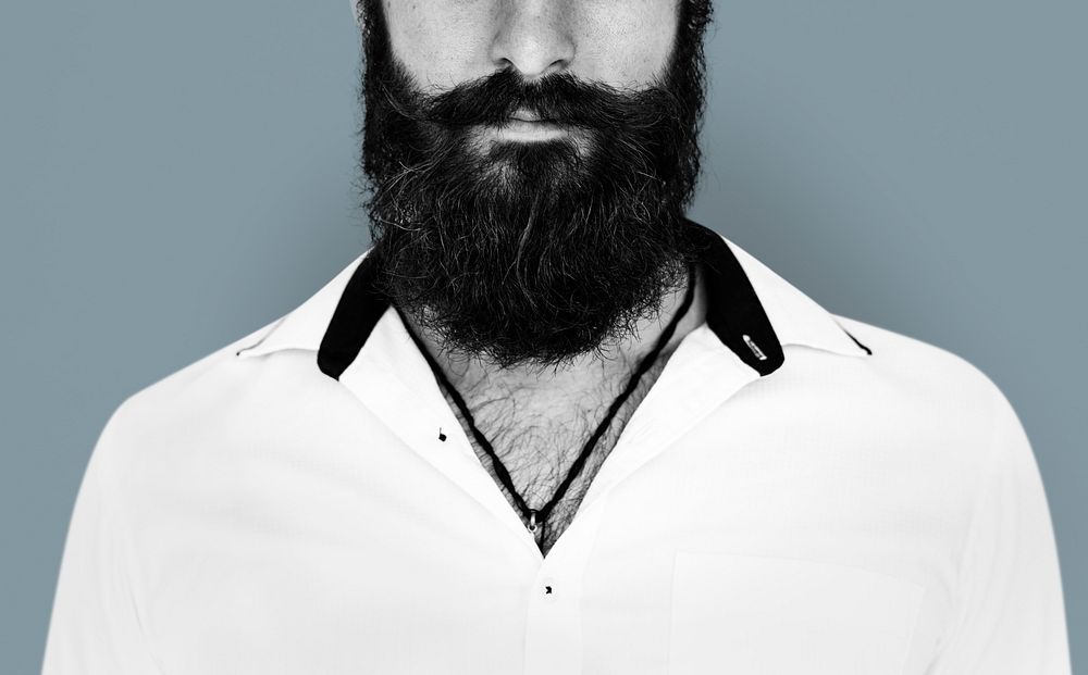 Man Facial Hair Moustache Beard