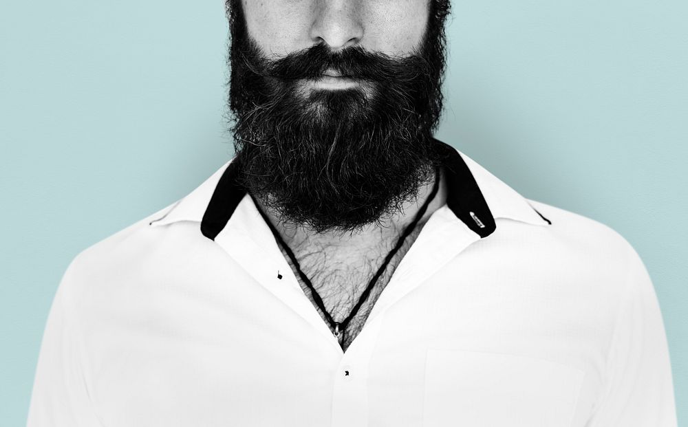 Man Facial Hair Moustache Beard