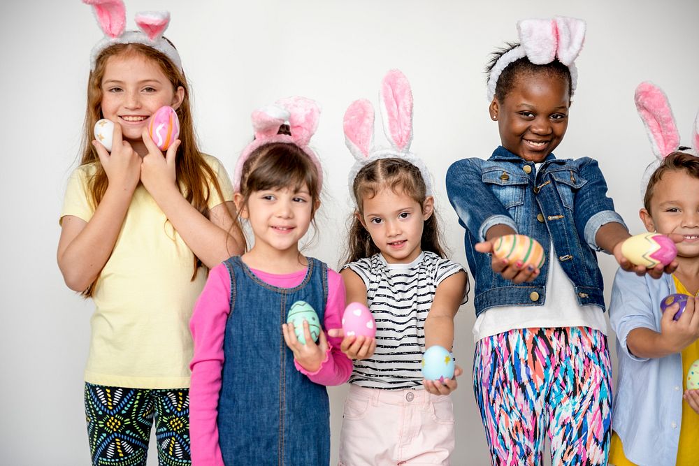 Easter Children Together Studio Concept
