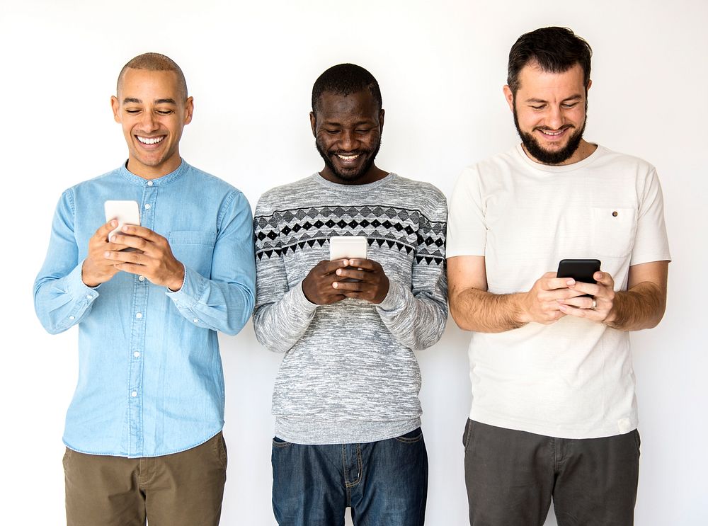 Diversity Group Use Mobile Phone Communication