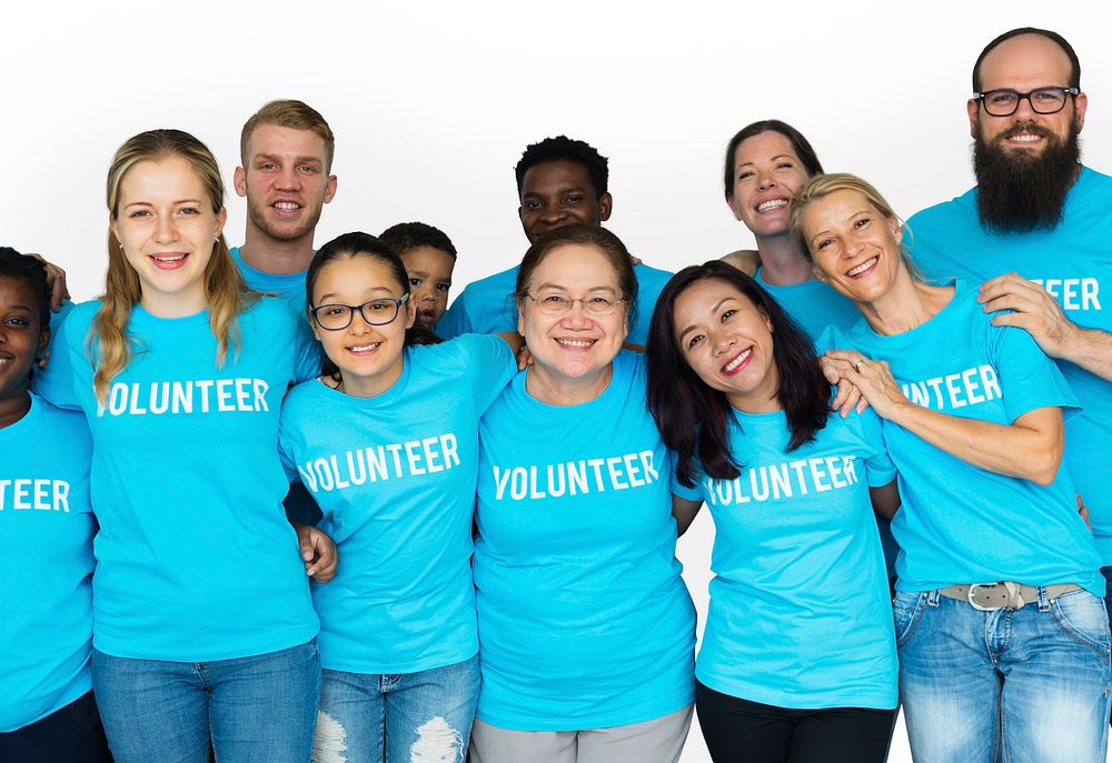 Group of People Volunteer Concept