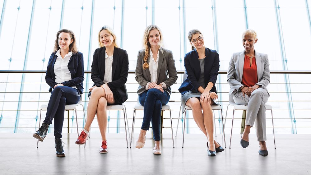 Businesswomen Teamwork Together Professional Occupation Concept
