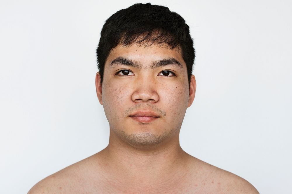 Worldface-Thai boy in a white background