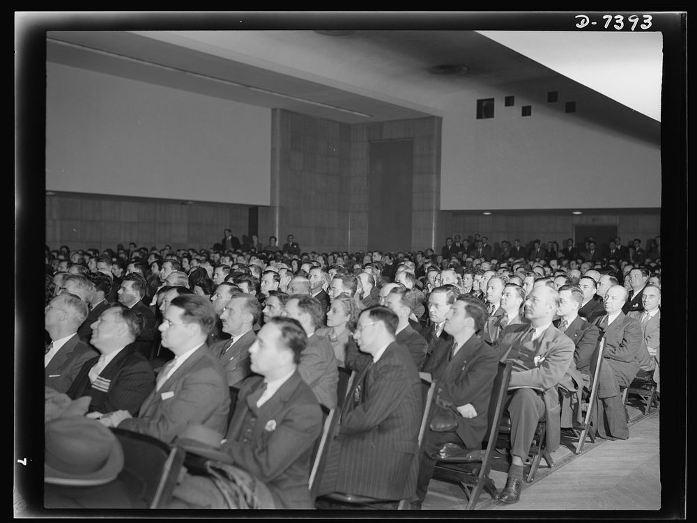 Henderson rally. Office of Price Administration (OPA) training program for price control (first meeting), December 1, 1942.…