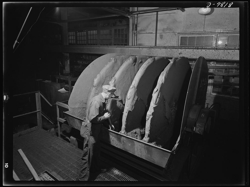 Production. Copper. Disc-type filters which remove moisture from the copper concentrates at the Arthur mill of the Utah…