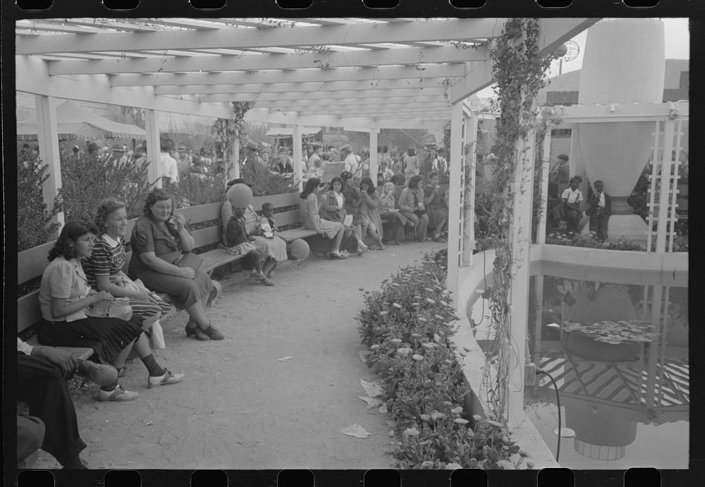 At the Imperial County Fair, California by Russell Lee