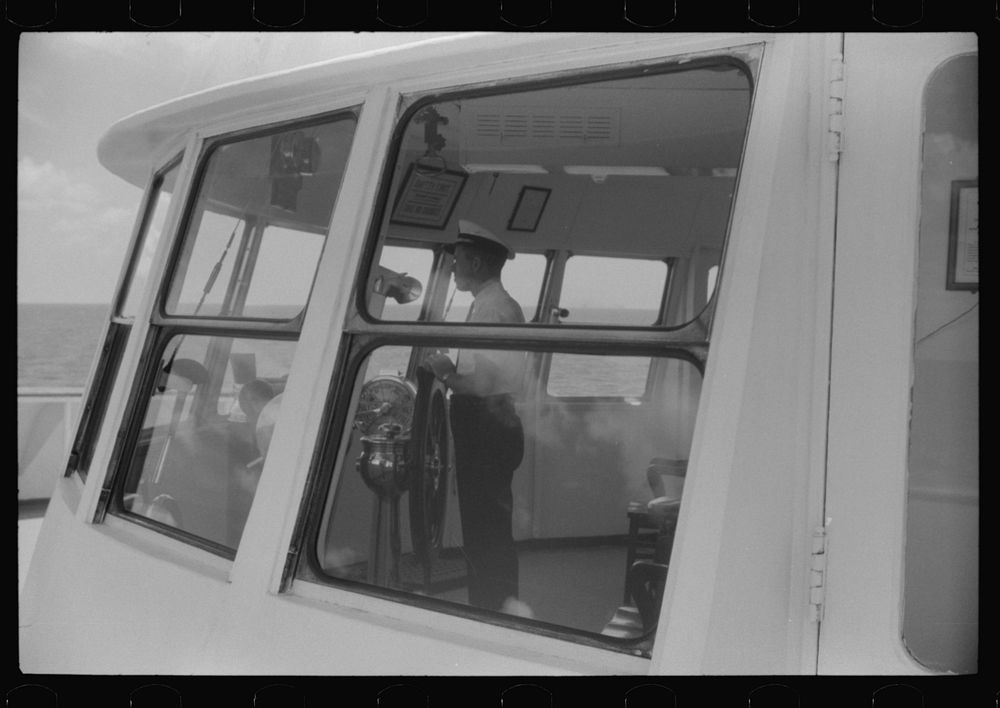 [Untitled photo, possibly related to: On board the "Princess Anne" super-deluxe luxury liner ferry plying between Little…