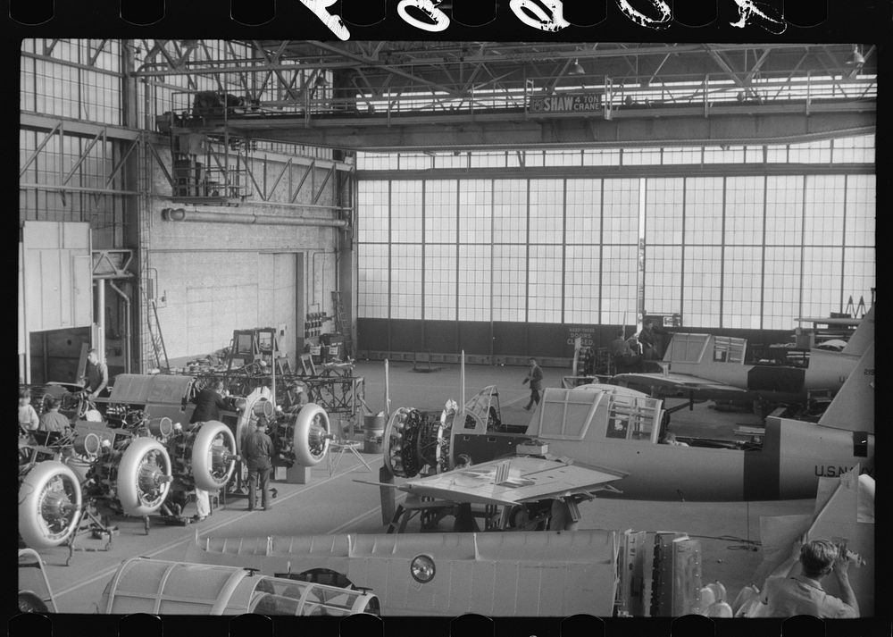 assembly floor Vought-Sikorsky Aircraft Corporation, | Free Photo ...