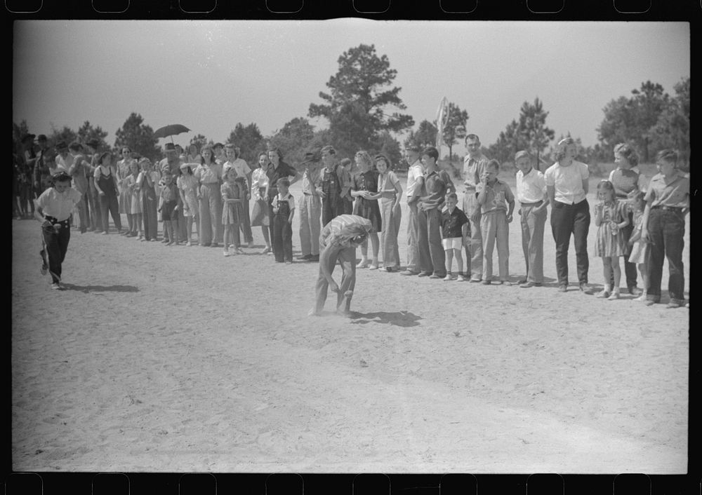 [Untitled photo, possibly related to: At the May Day pageant in Siloam, Greene County, Georgia]. Sourced from the Library of…