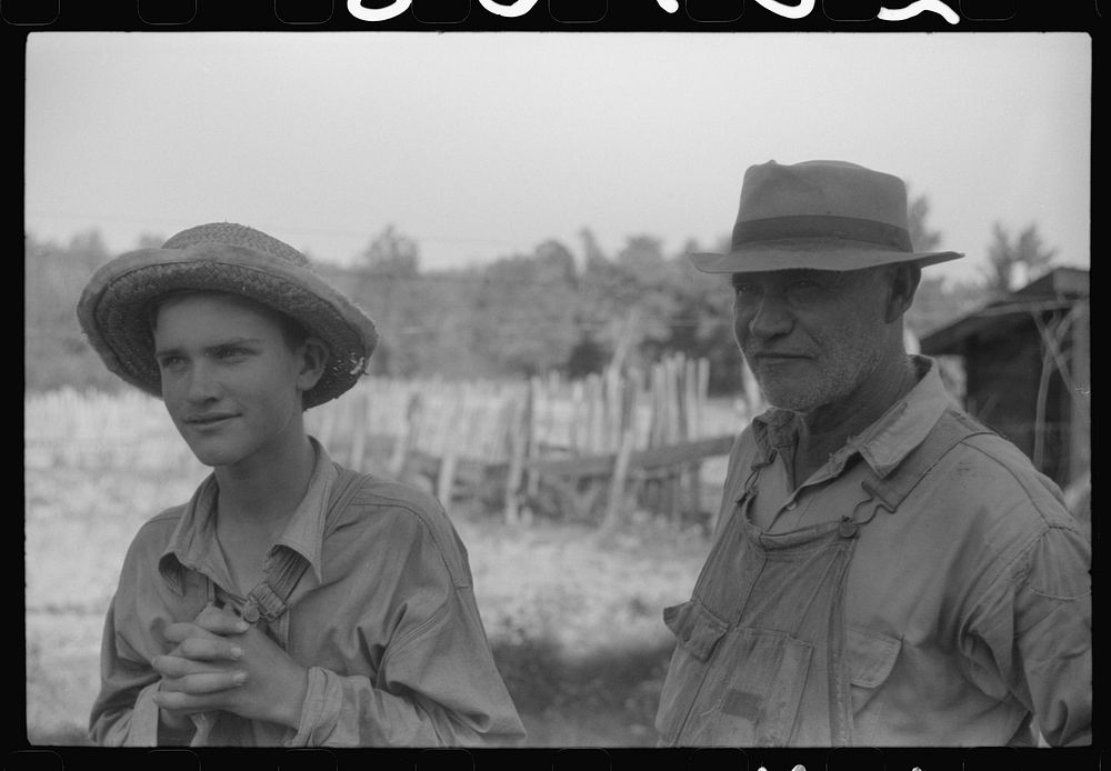[Untitled photo, possibly related to: The sons of Mr. E.A. Marcus, FSA (Farm Security Administration) borrower, near…