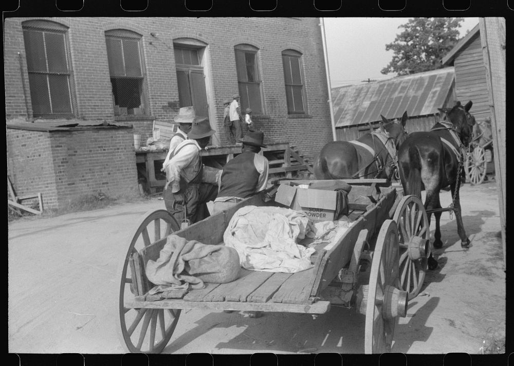 [Untitled photo, possibly related to: Saturday afternoon in Union Point, Greene County, Georgia]. Sourced from the Library…
