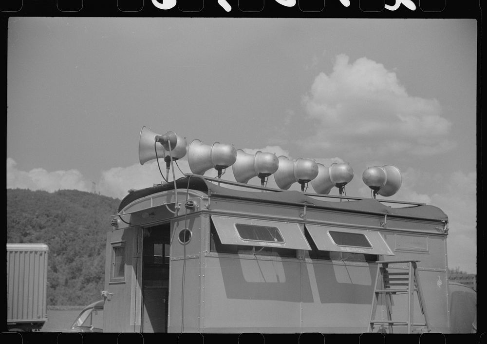 Loud speaker unit, Brattleboro, Vermont. Free Photo rawpixel
