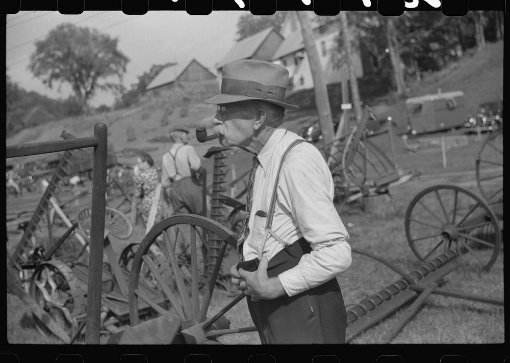 At the "World's Fair in Tunbridge, Vermont. Sourced from the Library of Congress.