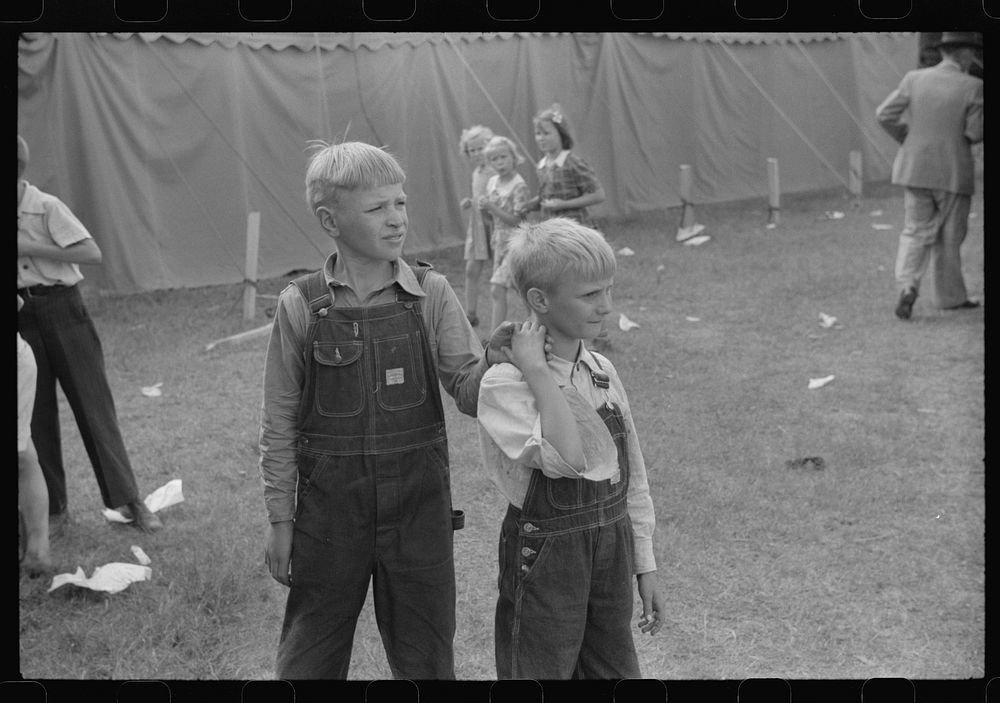 [Untitled photo, possibly related to: At the Greene County fair in Greensboro, Georgia]. Sourced from the Library of…
