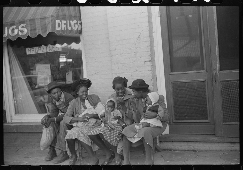 Greensboro, Greene County, Georgia. Street scene. Sourced from the Library of Congress.