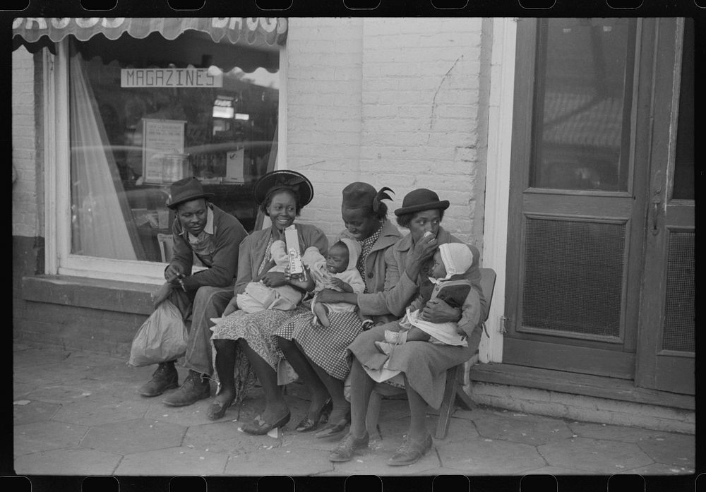 [Untitled photo, possibly related to: Greensboro, Greene County, Georgia. Street scene]. Sourced from the Library of…