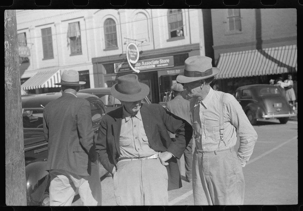 [Untitled photo, possibly related to: Greensboro, Greene County, Georgia. Street scene]. Sourced from the Library of…