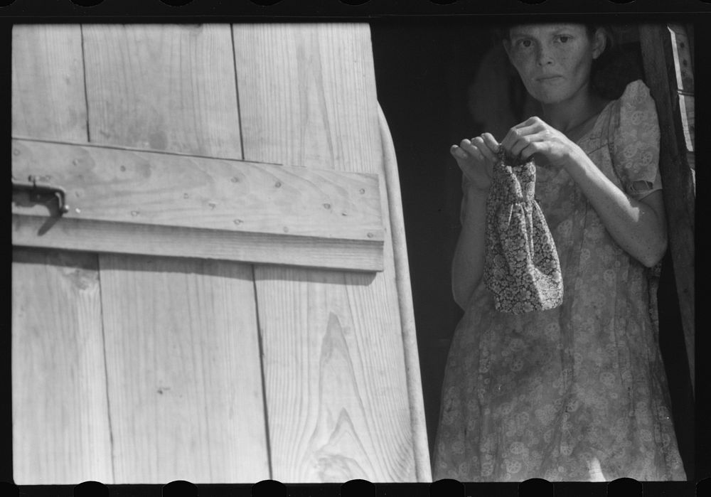 [Untitled photo, possibly related to: Ponce, Puerto Rico. Resident of a slum area]. Sourced from the Library of Congress.