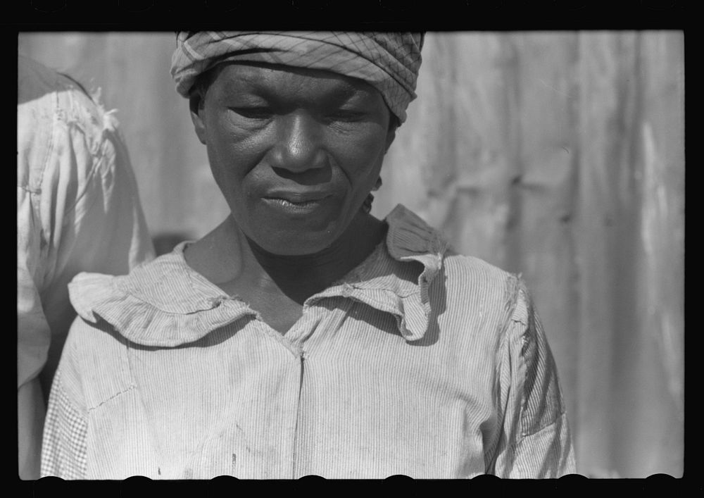 Wife of a FSA (Farm Security Administration) borrower near Christiansted, St. Croix, Virgin Islands. Sourced from the…