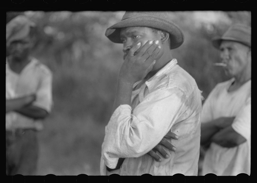 [Untitled photo, possibly related to: FSA (Farm Security Administration) borrowers at a group meeting near Christiansted…