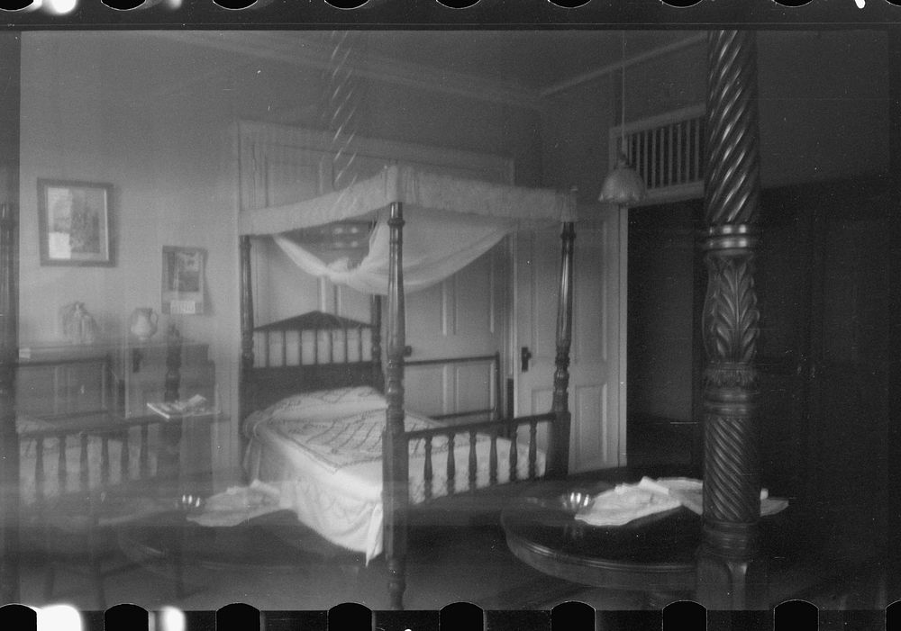 [Untitled photo, possibly related to: Christiansted, St. Croix Island, Virgin Islands. A room in the Hotel Penthany].…