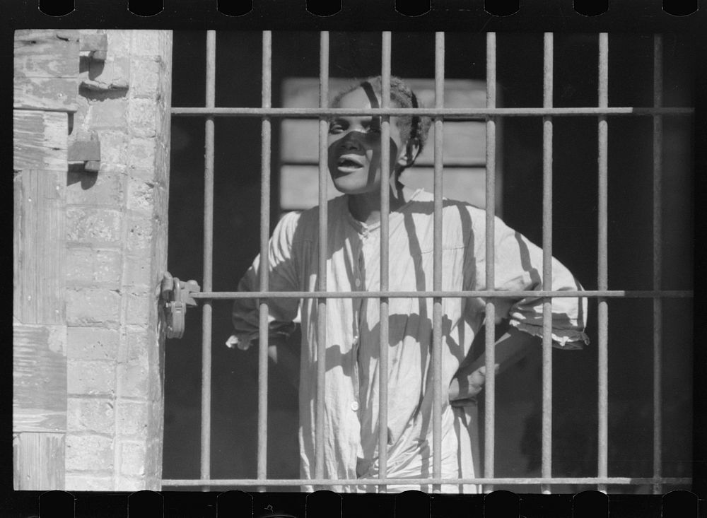 Charlotte Amalie, St. Thomas Island, Virgin Islands. An inmate of the insane asylum at the hospital. Sourced from the…