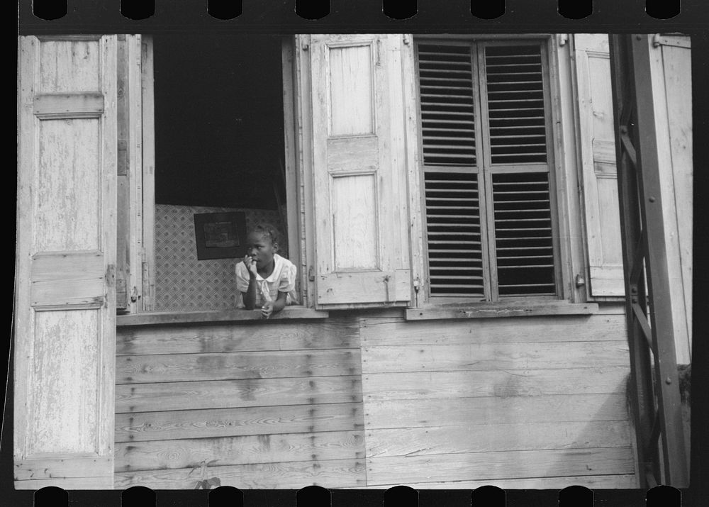 [Untitled photo, possibly related to: Charlotte Amalie, St. Thomas Island, Virgin Islands. A street]. Sourced from the…