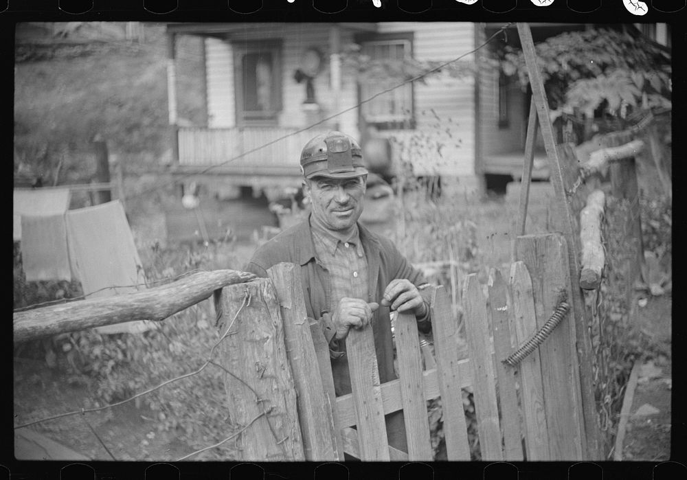 Miner (Russian), Caples, West Virginia. Sourced from the Library of Congress.