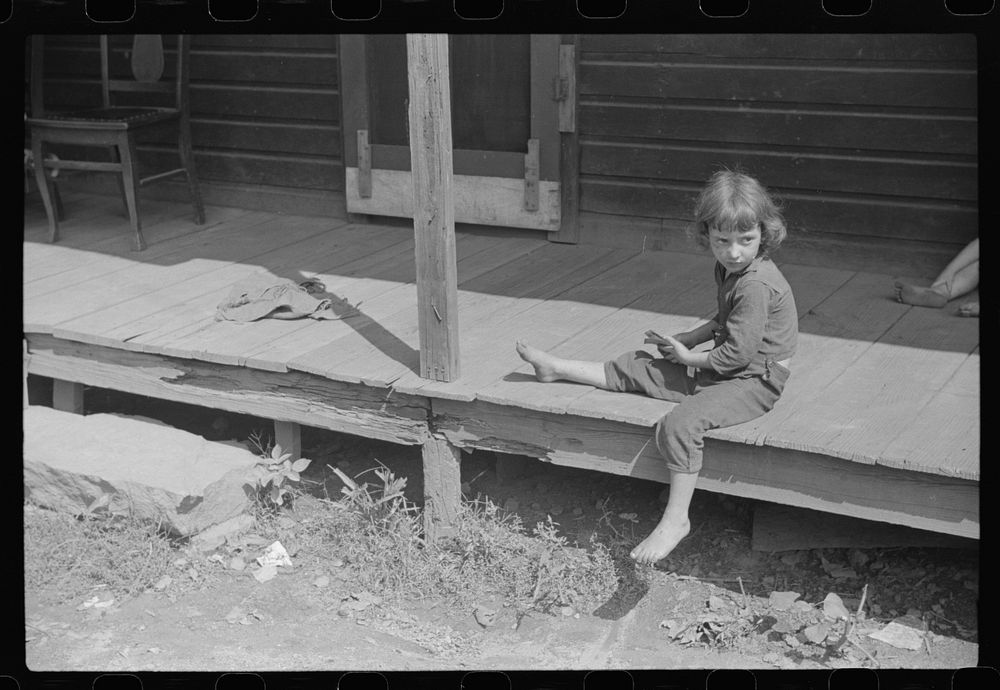 Child of coal miner, Jere, West Virginia. Sourced from the Library of Congress.