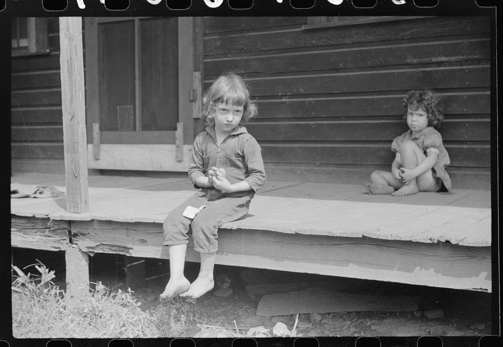 [Untitled photo, possibly related to: Child of coal miner, Jere, Scotts Run, West Virginia]. Sourced from the Library of…