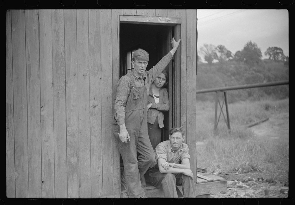 [Untitled photo, possibly related to: Former coal miner, worked twelve years for Chaplin Coal Company as hand coal loader.…