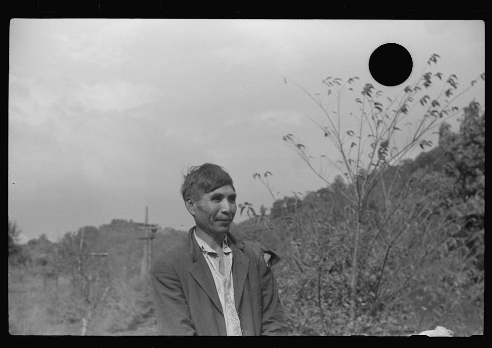 [Untitled photo, possibly related to: Mexican coal miner and child. Bertha Hill, Scotts Run, West Virginia]. Sourced from…