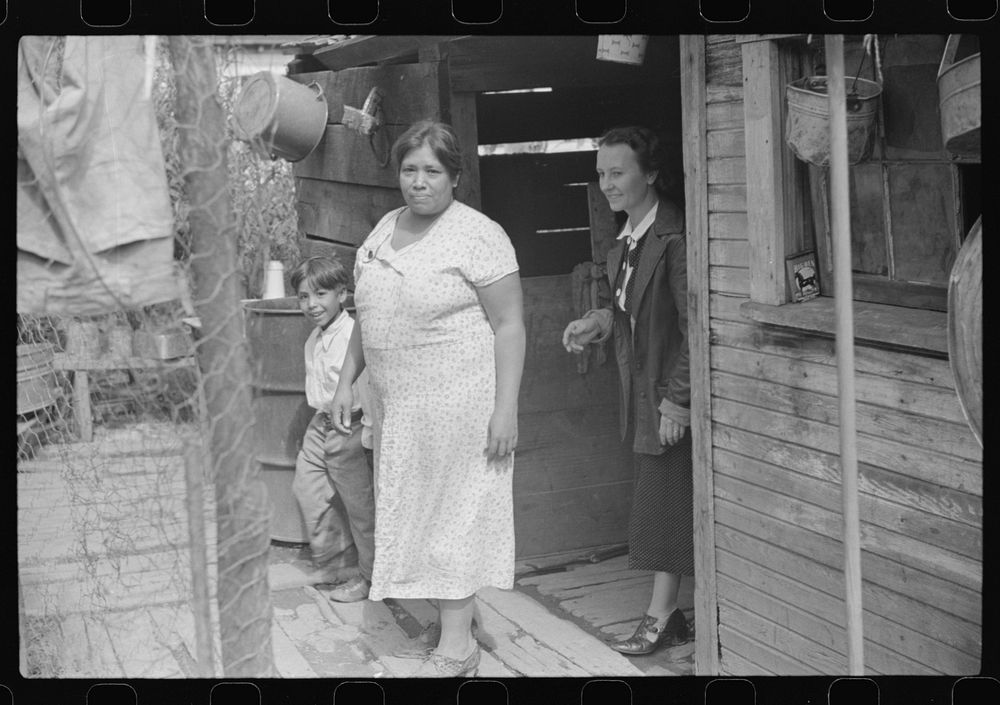 Mexican miner's wife and child are visited by another miner's wife (Hungarian) who is interested in starting a maternal…