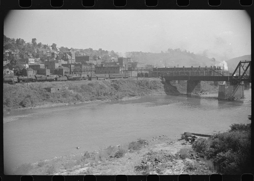 Coal mining town in Welch, Bluefield section of West Virginia. Sourced from the Library of Congress.