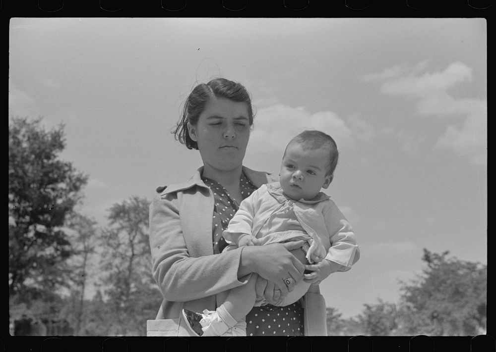 Prizewinning baby at Ashwood Plantation on May Day health day. South Carolina. Sourced from the Library of Congress.