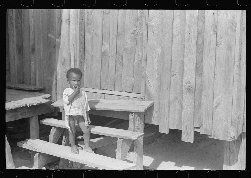 [Untitled photo, possibly related to: Rehabilitation borrower's children, Greene County, Georgia]. Sourced from the Library…